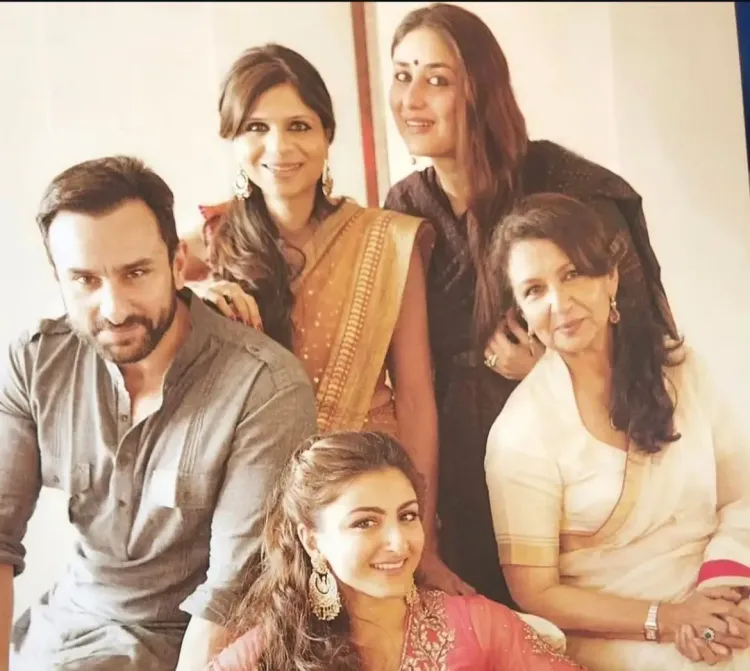 Saba Pataudi Celebrates Siblings with Cherished Family Moments