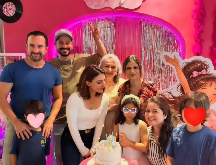 Inaaya Naumi Kemmu turns 9: Saba Pataudi shares birthday pics with Saif, Sharmila