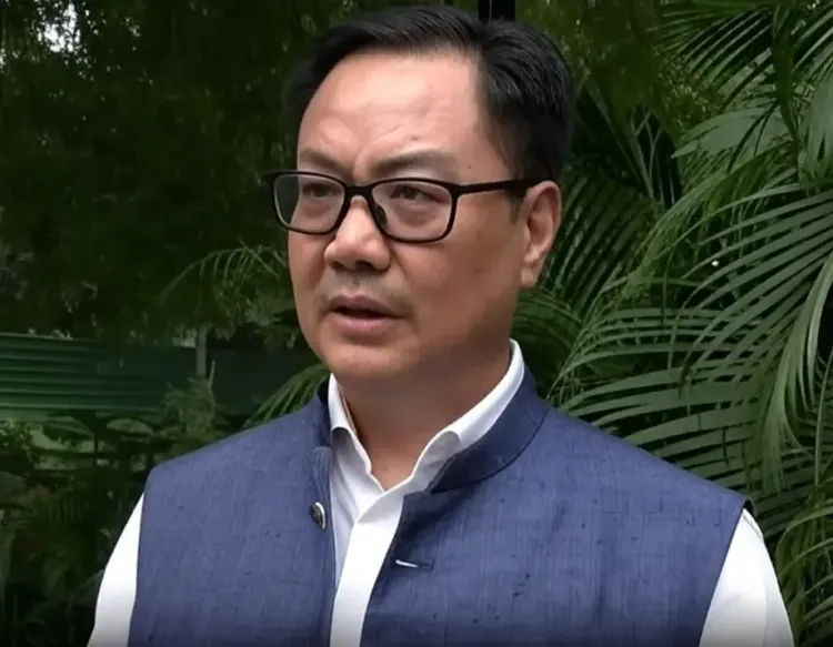 क्या सभ्य समाज में अमर्यादित भाषा का स्थान है? राहुल के बयान पर रिजिजू का जवाब