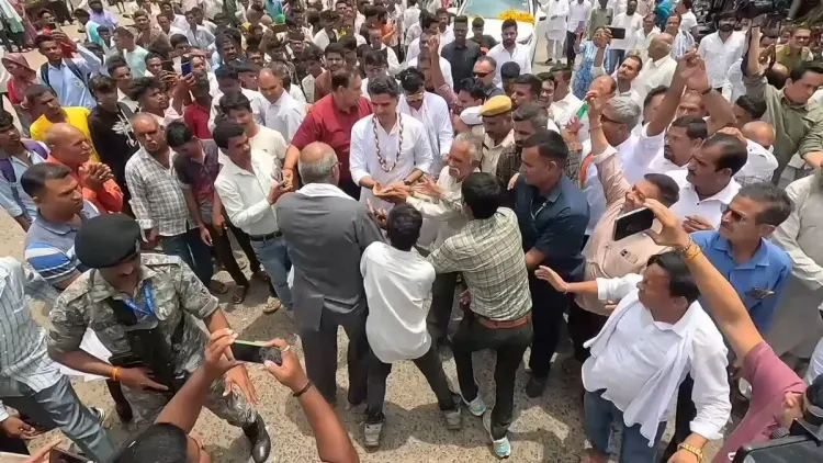 Sachin Pilot Arrives in Kushalgarh, Banswara