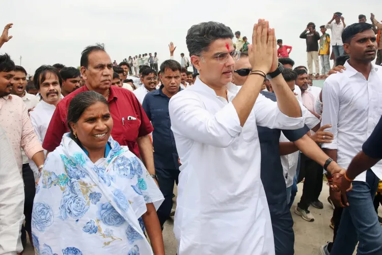 Sachin Pilot attends tribute event for late Pradhan in Kushalgarh