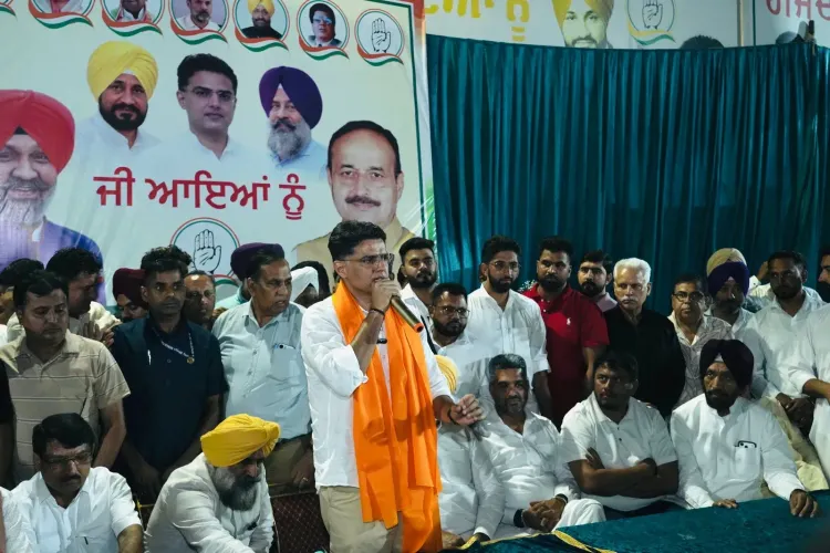 Sachin Pilot in Jalandhar to prep Congress for Punjab polls