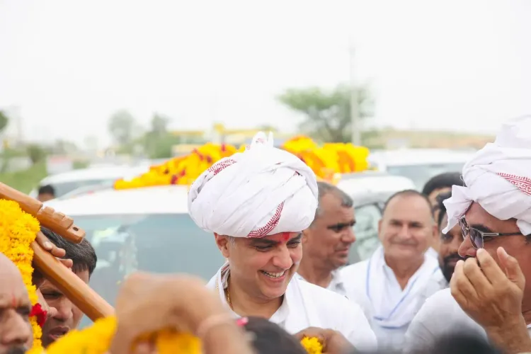 Sachin Pilot Joins Jan Samvad in Salumbar, Rajasthan