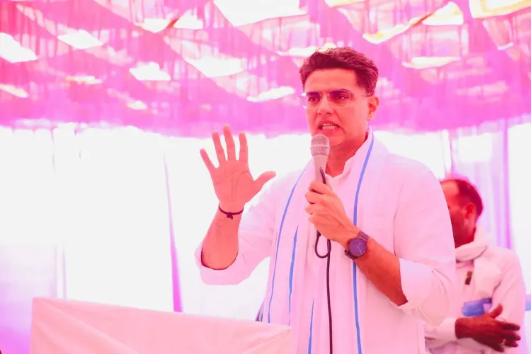 Sachin Pilot Meets Villagers in Tonk, Discusses Development