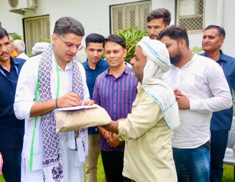 Sachin Pilot Posts from Jaipur Home on Saturday Morning