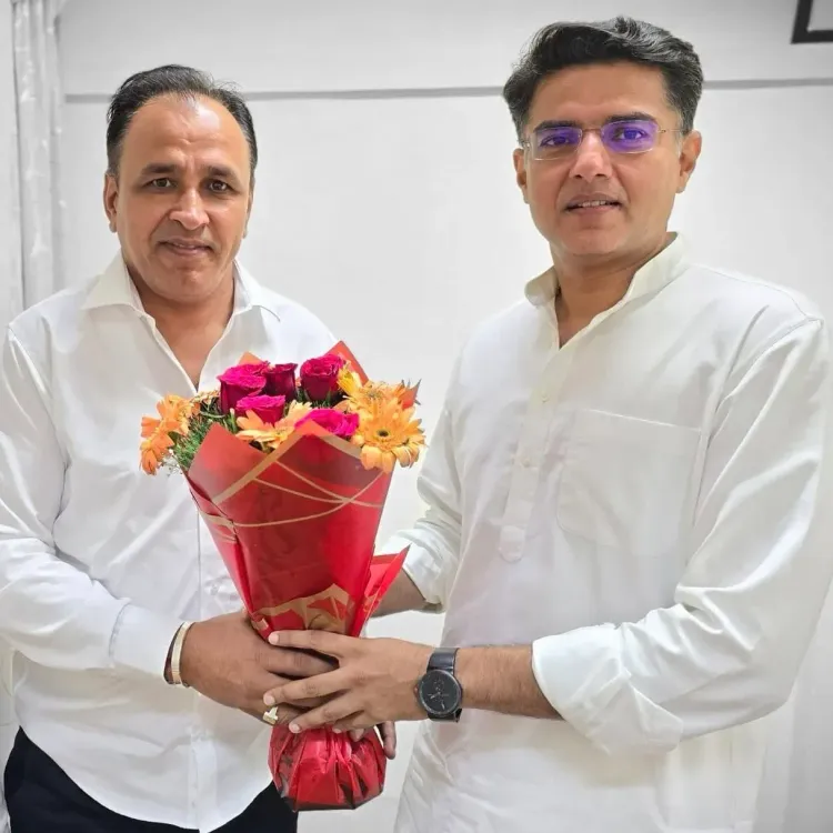 Sachin Pilot Wishes Lok Sabha MP Ummeda Ram Beniwal on Birthday