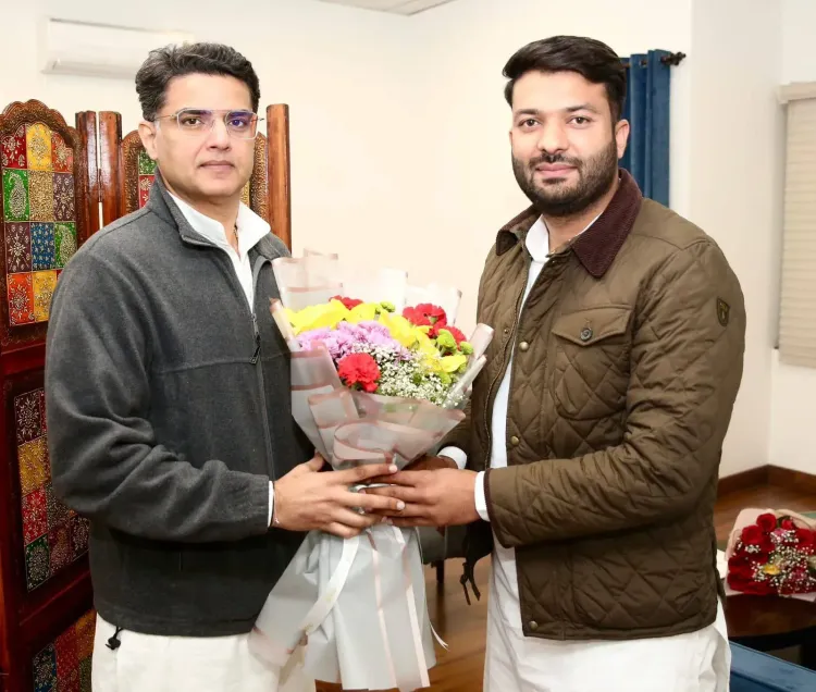 Sachin Pilot Wishes Nasirabad Congress Candidate on Birthday