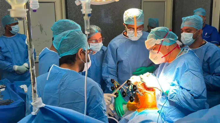 Safdarjung Hospital performs first robot-assisted knee replacement free under Ayushman Bharat