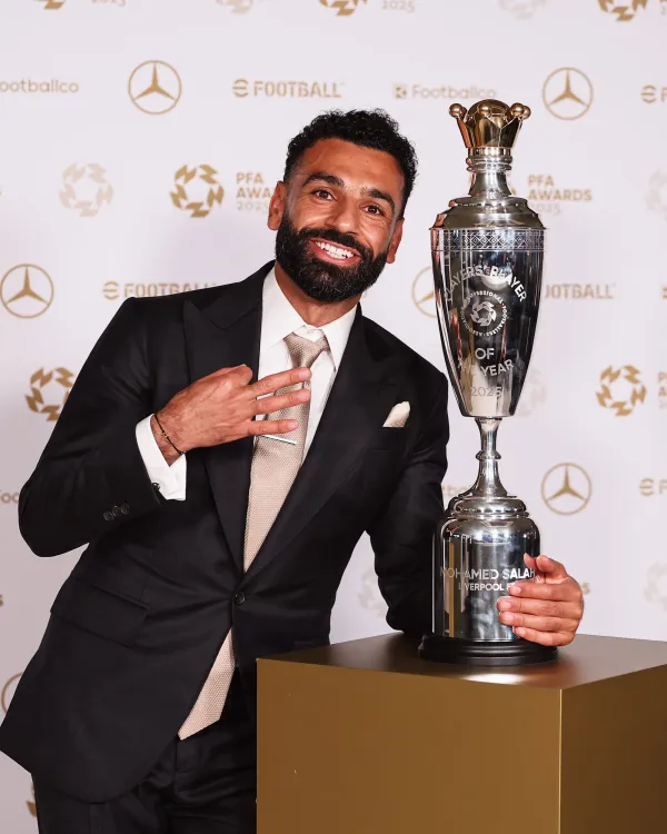 Is Salah the Greatest with His Record Third PFA Player of the Year Award?