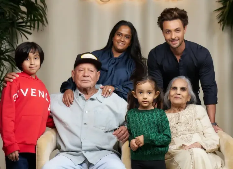 Salman Khan’s sister Arpita pens heartfelt note on father Salim Khan’s 90th b’day: You are our galaxy