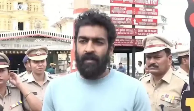 नशे के खिलाफ जंग में समाज की भागीदारी ज़रूरी: कन्नड़ अभिनेता विनय राजकुमार का आह्वान