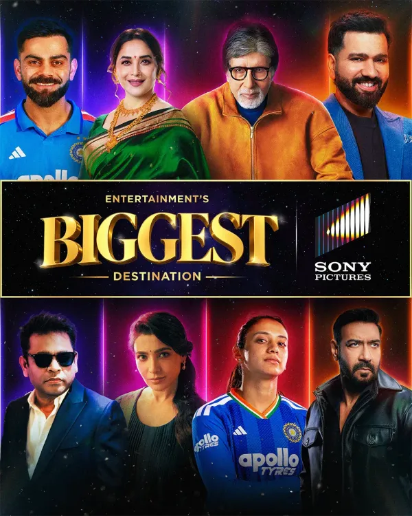Sony's festive 2025 slate: Samantha, Ajay Devgn, Rohit Sharma headline big lineup
