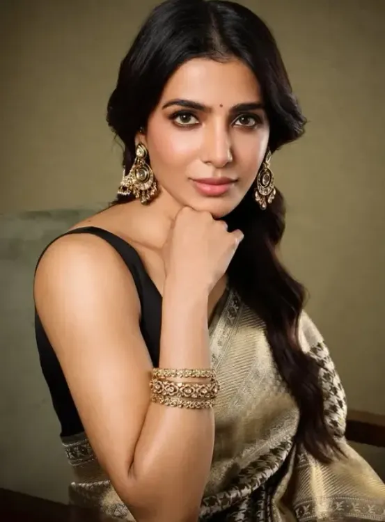 Is Samantha Ruth Prabhu Performing Action Sequences in a Saree for 'Maa Inti Bangaram'?