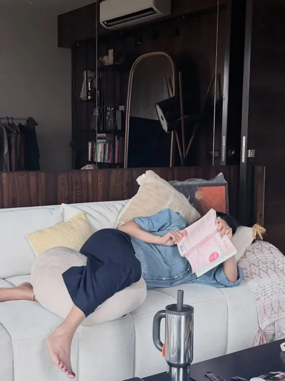 Samantha Ruth Prabhu reads childbirth guide as she preps for firstborn