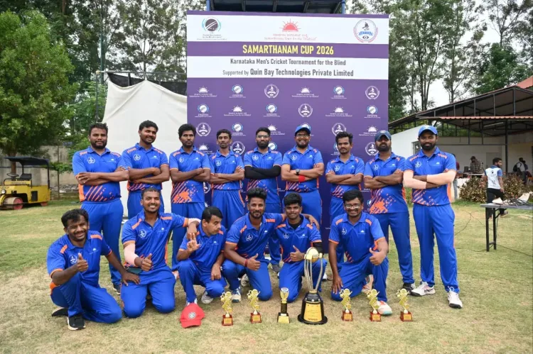 Samarthanam Bengaluru win Karnataka Blind Cricket title, beat JSB Ramanagara by 35 runs