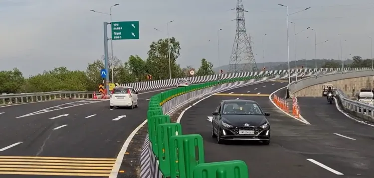 सांबा में बसंतर नदी पर बना तीसरा पुल: स्थानीय लोगों ने सरकार का जताया आभार