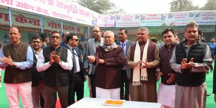 क्या सीएम नीतीश कुमार ने गोपालगंज को 316 करोड़ रुपये की विकास योजनाओं की सौगात दी?