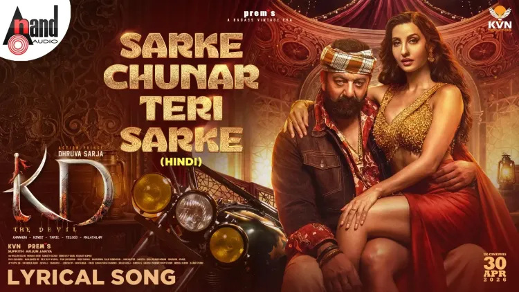 Sanjay Dutt and Nora Fatehi Team Up for Party Hit 'Sarke Chunar Teri Sarke'