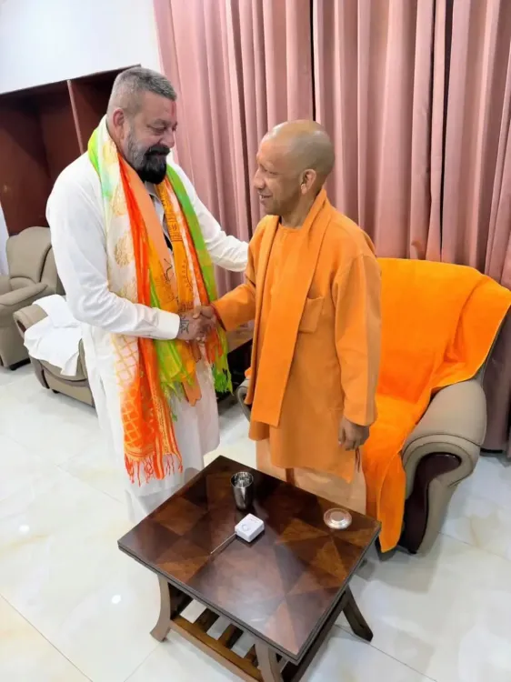 Sanjay Dutt Reveals His Memorable Meeting with CM Yogi Adityanath