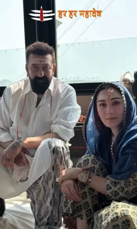 Sanjay Dutt & Maanayata's Spiritual Puja Moment Goes Viral