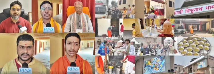 Sanskrit Students in Varanasi Express Gratitude to PM Modi for Free Meal Program