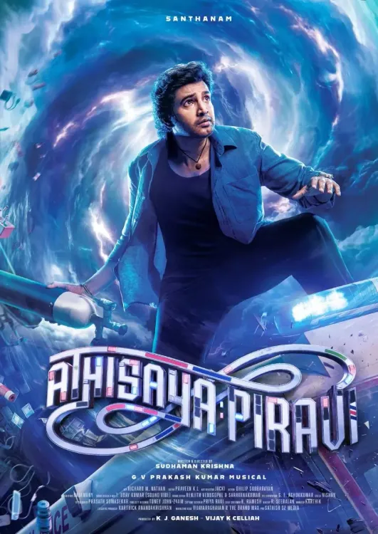 Santhanam's 20th film 'Athisaya Piravi' title revealed, shoot wrapped
