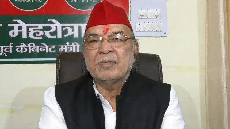 रविदास मेहरोत्रा का BJP पर हमला: मिलावटी मसालों से कैंसर, 2027 में सपा सरकार तय