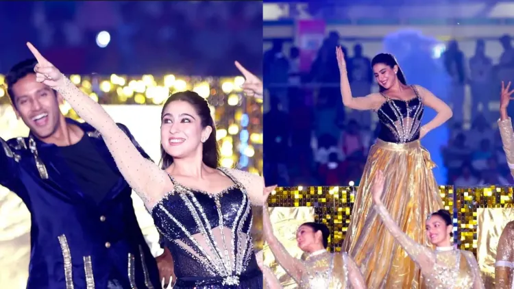 Sara Ali Khan Dazzles at Birsa Munda International Hockey Stadium with Her Captivating Performance