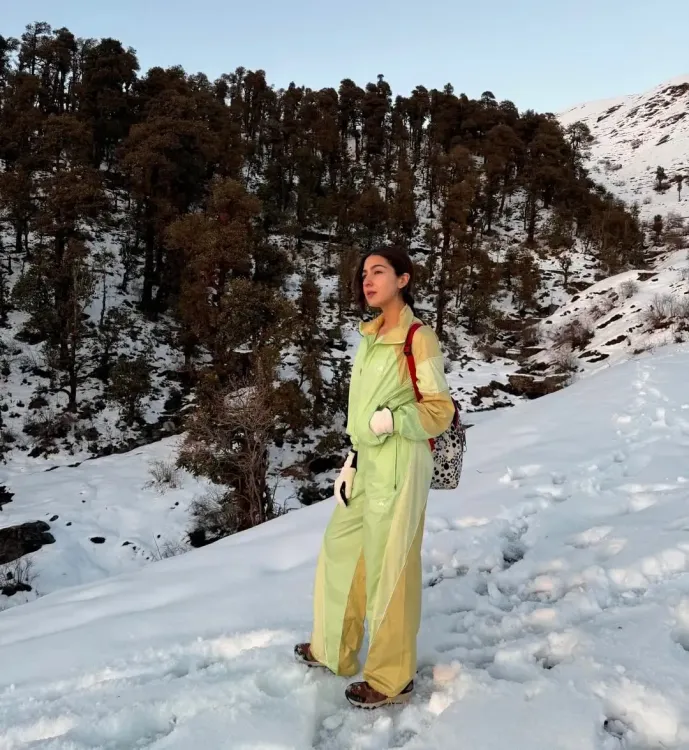 Sara Ali Khan Shares Her Mountain Retreat Experience