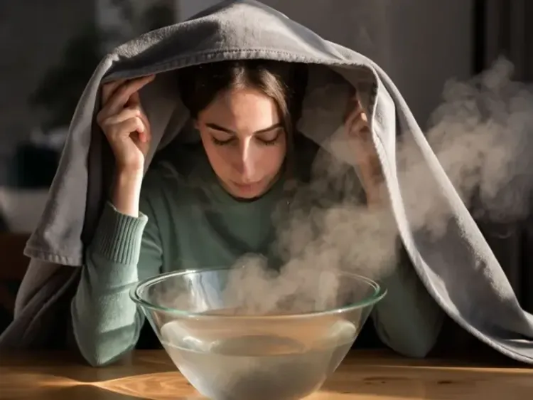 क्या भाप सर्दी-जुकाम के साथ-साथ चेहरे पर ब्यूटी क्रीम की तरह काम करती है?