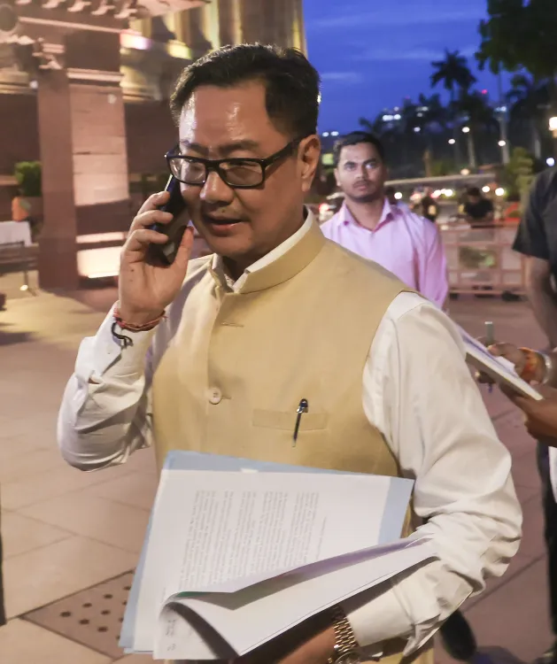 केंद्रीय मंत्री रिजिजू का बयान: 'विपक्षी सदस्य सरकार के प्रयासों से खुश'