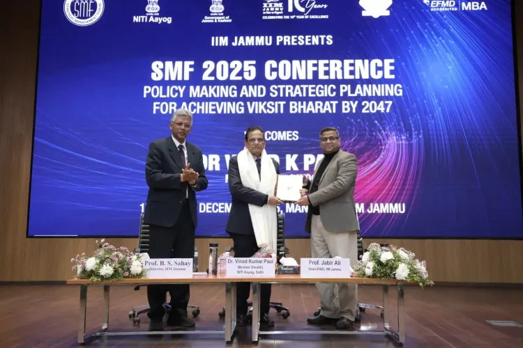 क्या उच्च मानकों का पालन करना सतत और तीव्र संस्थागत विकास के लिए आवश्यक है: डॉ. पॉल?