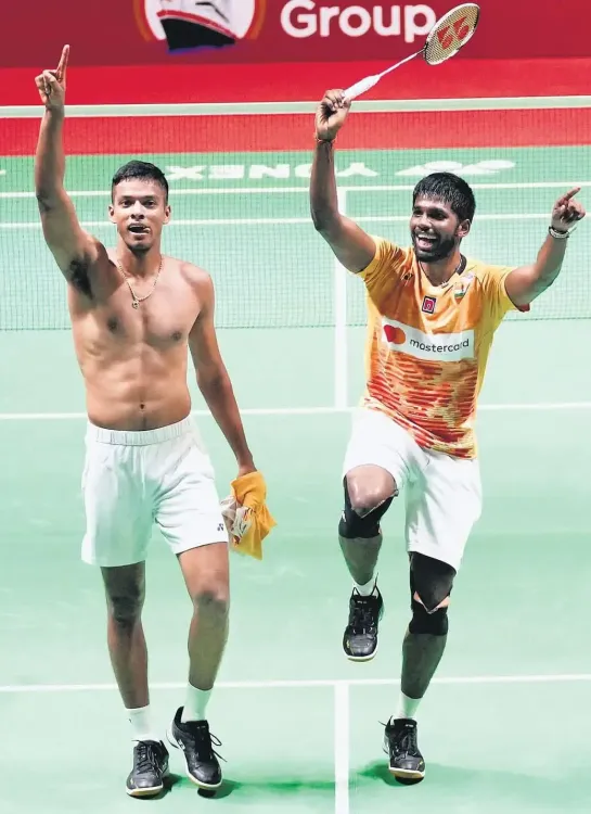 Satwik-Chirag psychologically ready to defend Asian Games gold, says coach Tan