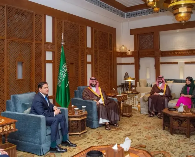 Saudi Crown Prince Hosts Zelensky and Rubio