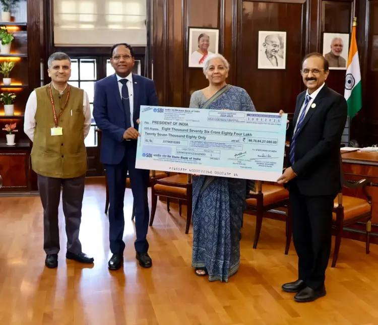 Did SBI Pay Rs 8,077 Crore as Dividend to the Government for FY 2024-25?