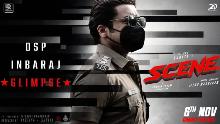 Suriya's DSP Inbaraj glimpse: 'Scene' releases character video ahead of Nov 6 release