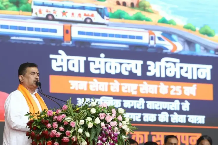 Suvendu Adhikari at Vadnagar: Central schemes reaching people at grassroots, says Bengal CM