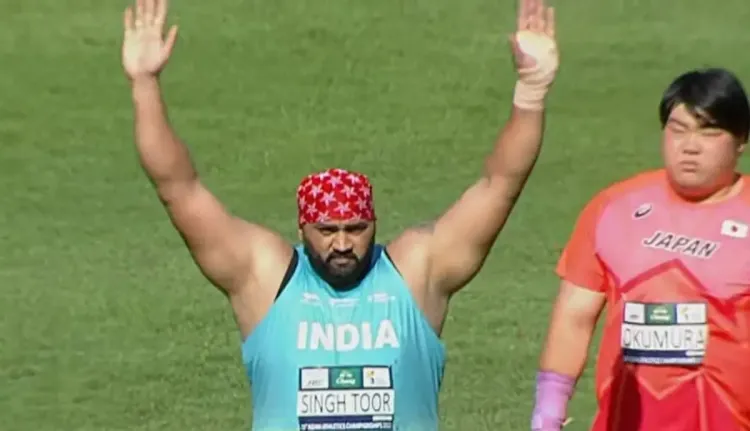 Toor claims shot put crown at Sangrur leg of Indian Athletics Series
