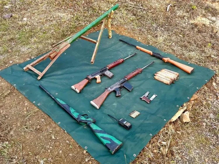Security Forces Conduct Raids, Seize Arms in Manipur