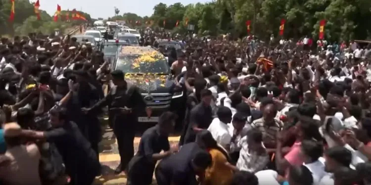 Tamil Nadu CM Vijay draws massive Karur crowds, 6,500 police deployed
