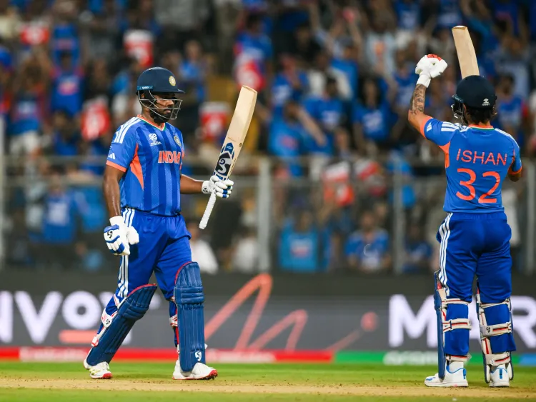 टी20 वर्ल्ड कप सेमीफाइनल में भारत ने तोड़ा रिकॉर्ड, बनाया सबसे बड़ा स्कोर