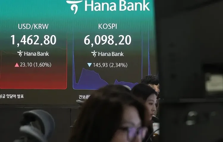 South Korean Stocks Plummet Amid Escalating Middle East Tensions