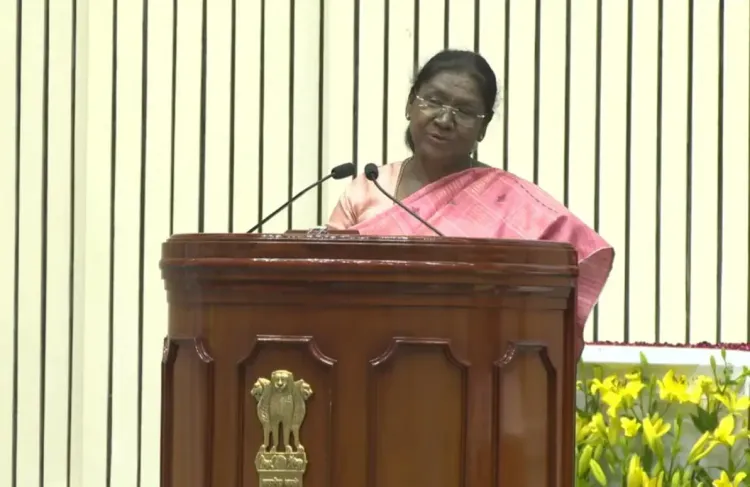 राष्ट्रपति द्रौपदी मुर्मु ने नारी शक्ति की श्रेष्ठता पर की चर्चा
