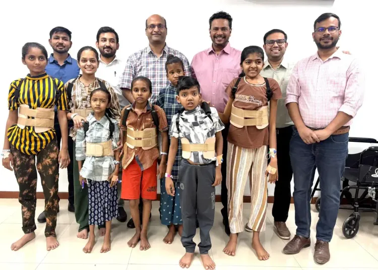 Transformational Spine Surgery for Seven Children in Ahmedabad