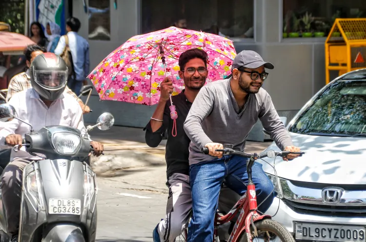 Heatwave Scorches Delhi & North India; UP Issues Alert for 32 Districts