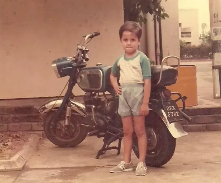 Shahid Kapoor's childhood bike photo: 'Kabir Singh' love for motorcycles started early