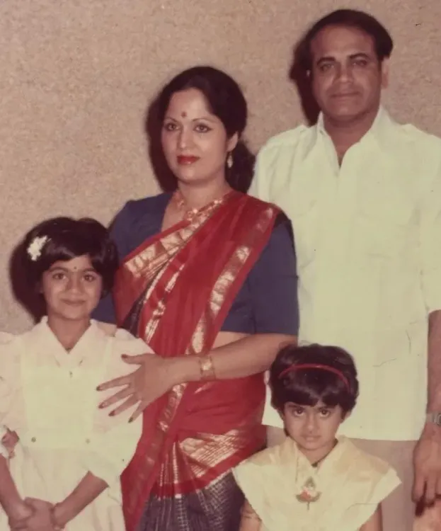 Shamita Shetty shares unseen childhood photo with Shilpa and parents