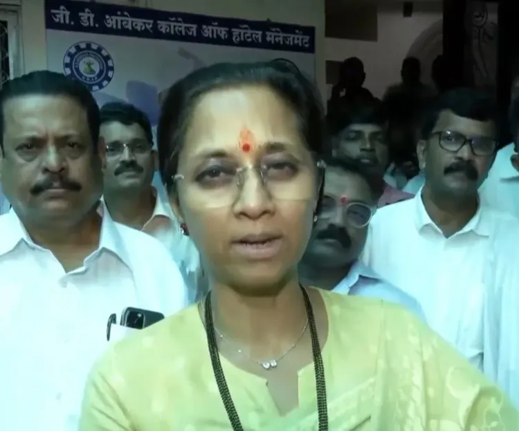 सोनम वांगचुक के शांतिपूर्ण प्रदर्शन पर कार्रवाई संविधान की भावना के खिलाफ: सुप्रिया सुले