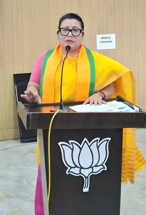 Sharda Devi nominated for Manipur Rajya Sabha seat on June 18