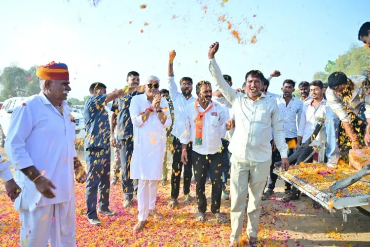 Shekhawat Addresses Final Phase-1 Rally in Bapini, Phalodi